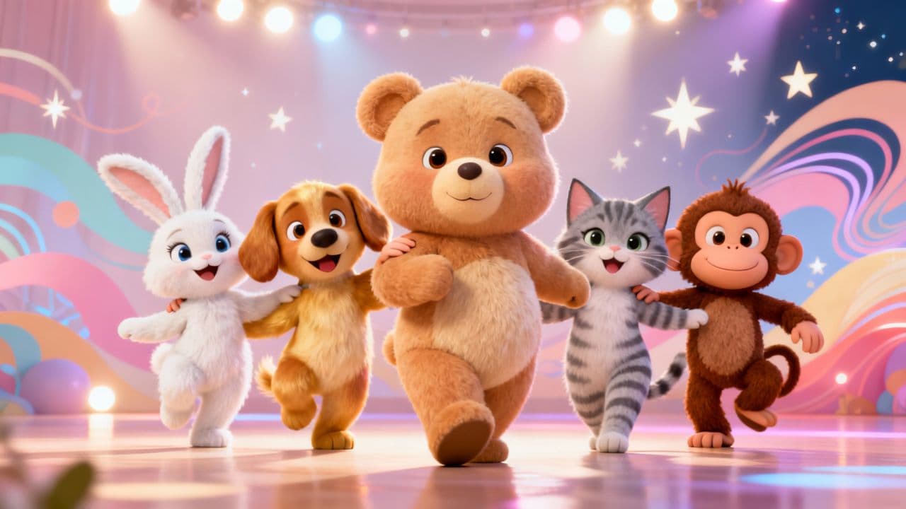 BearyPop and Friends Dance Party