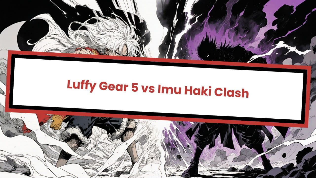 Luffy Gear 5 vs Imu Haki Clash