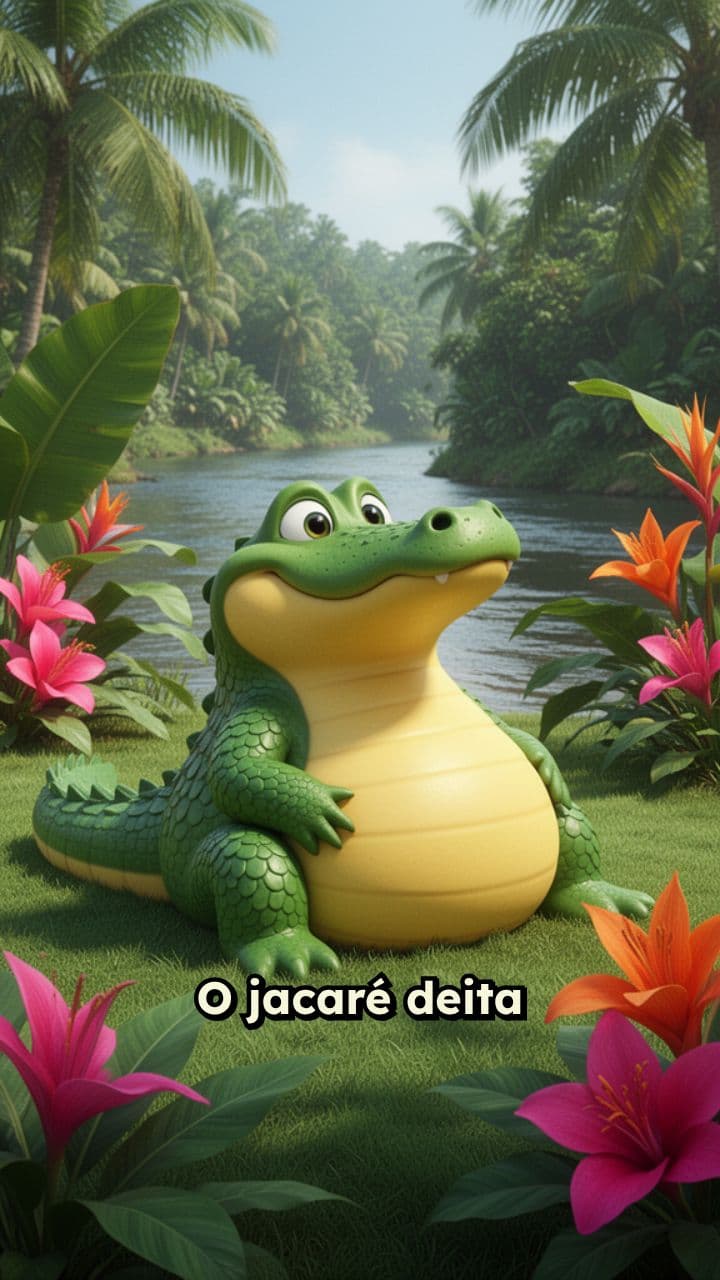 O Jacaré Preguiçoso