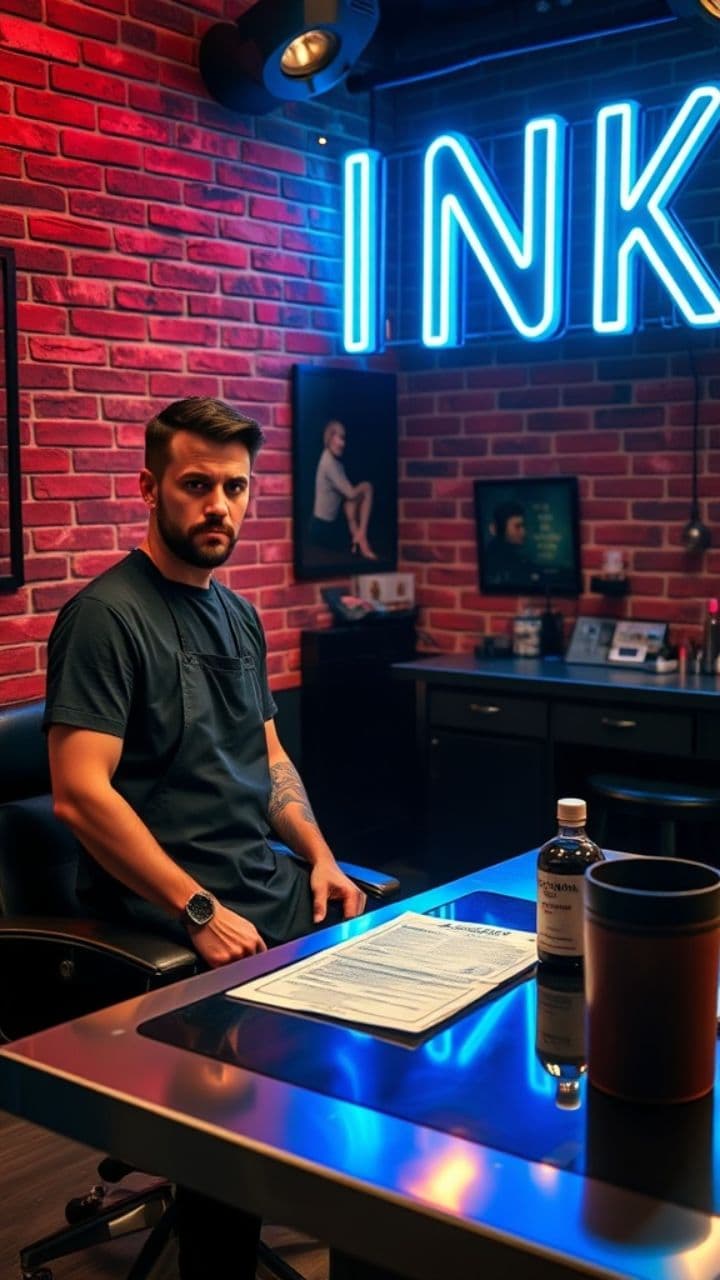 Татуировка с полными реквизитами