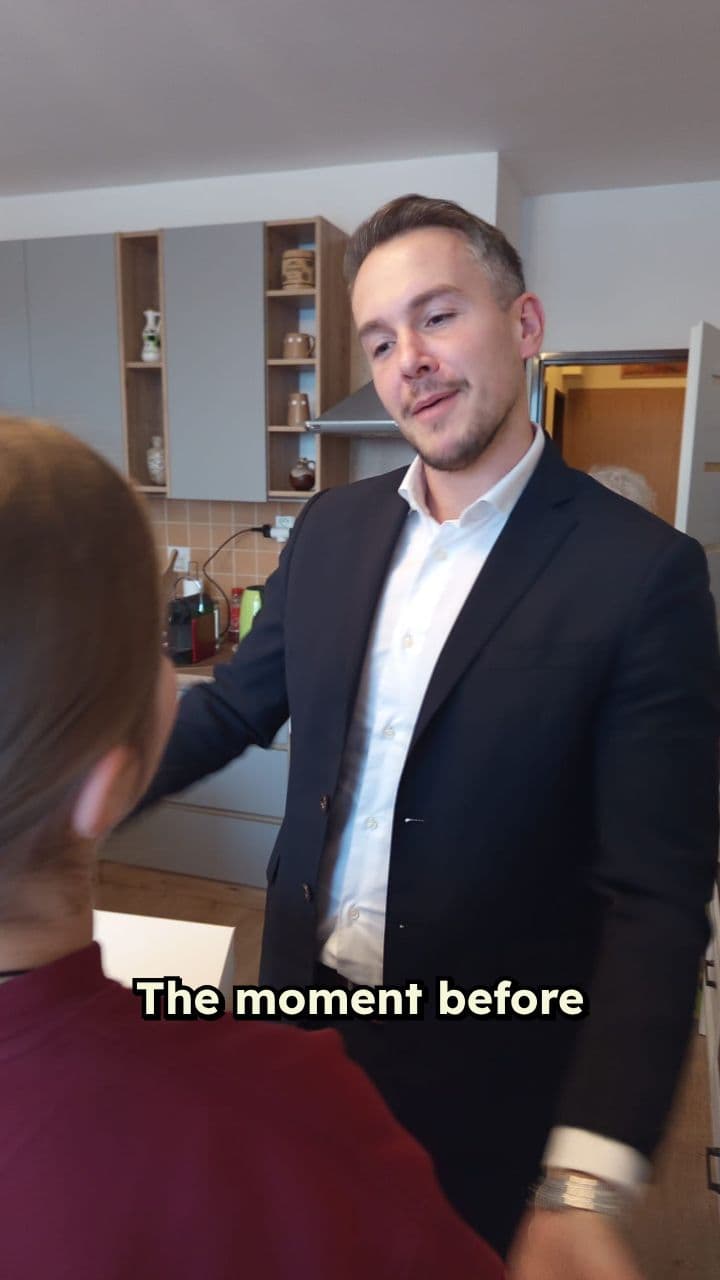 The Moment Before the Hug