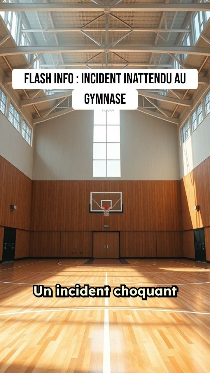 Incident Choquant au Gymnase : Agression Inattendue