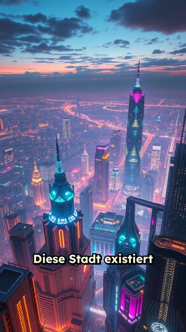 Neonträume der Stadt