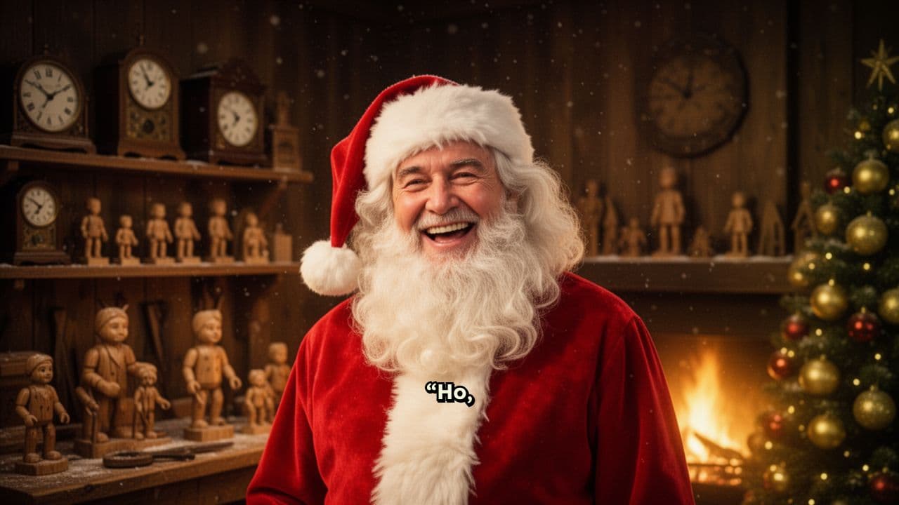 Mensaje Navideño de Papá Noel a Sofía