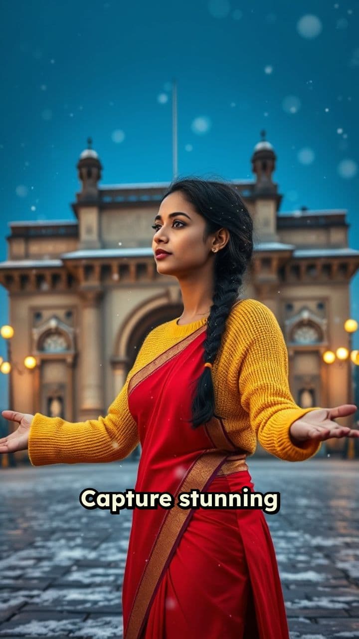 First Snowfall in Mumbai