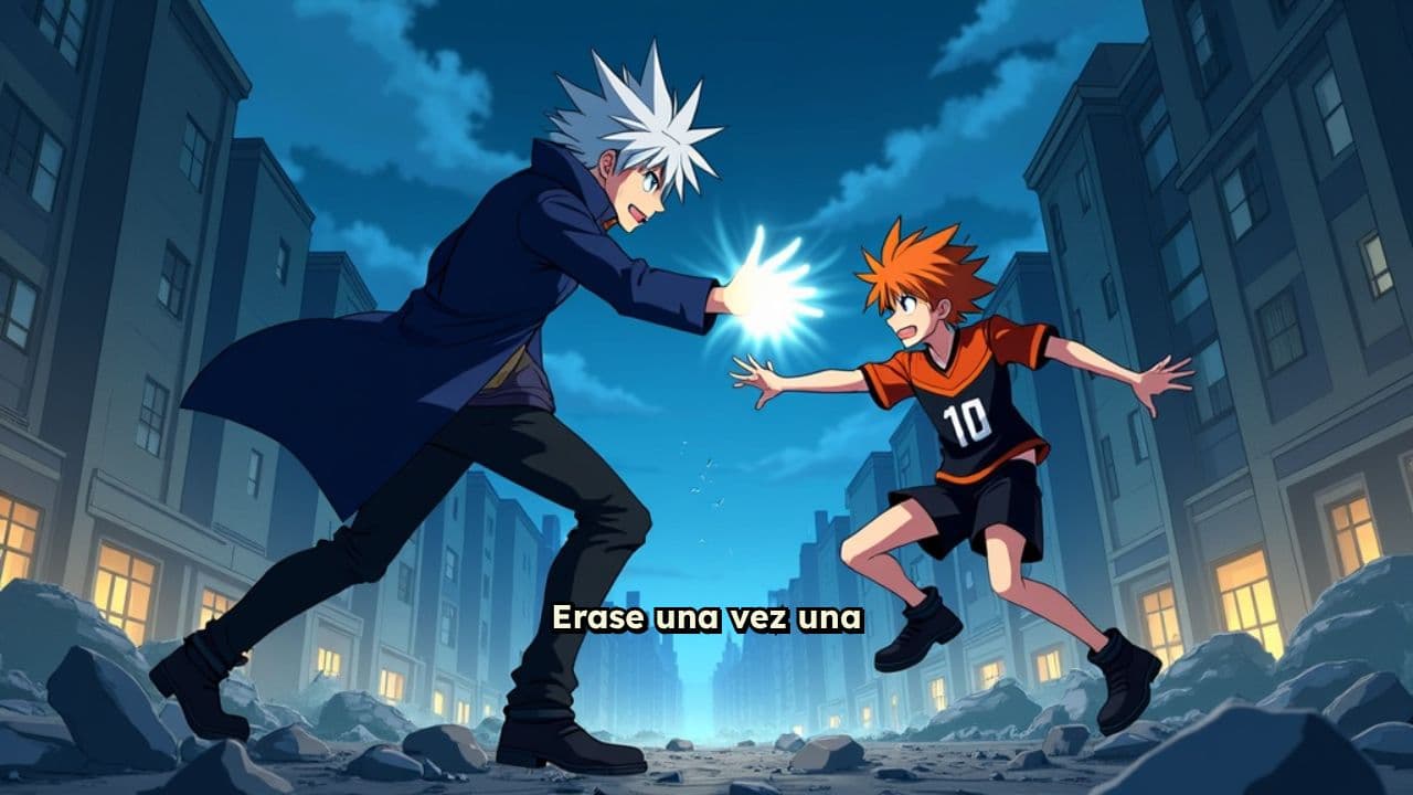 Pelea interrumpida por un mensaje especial