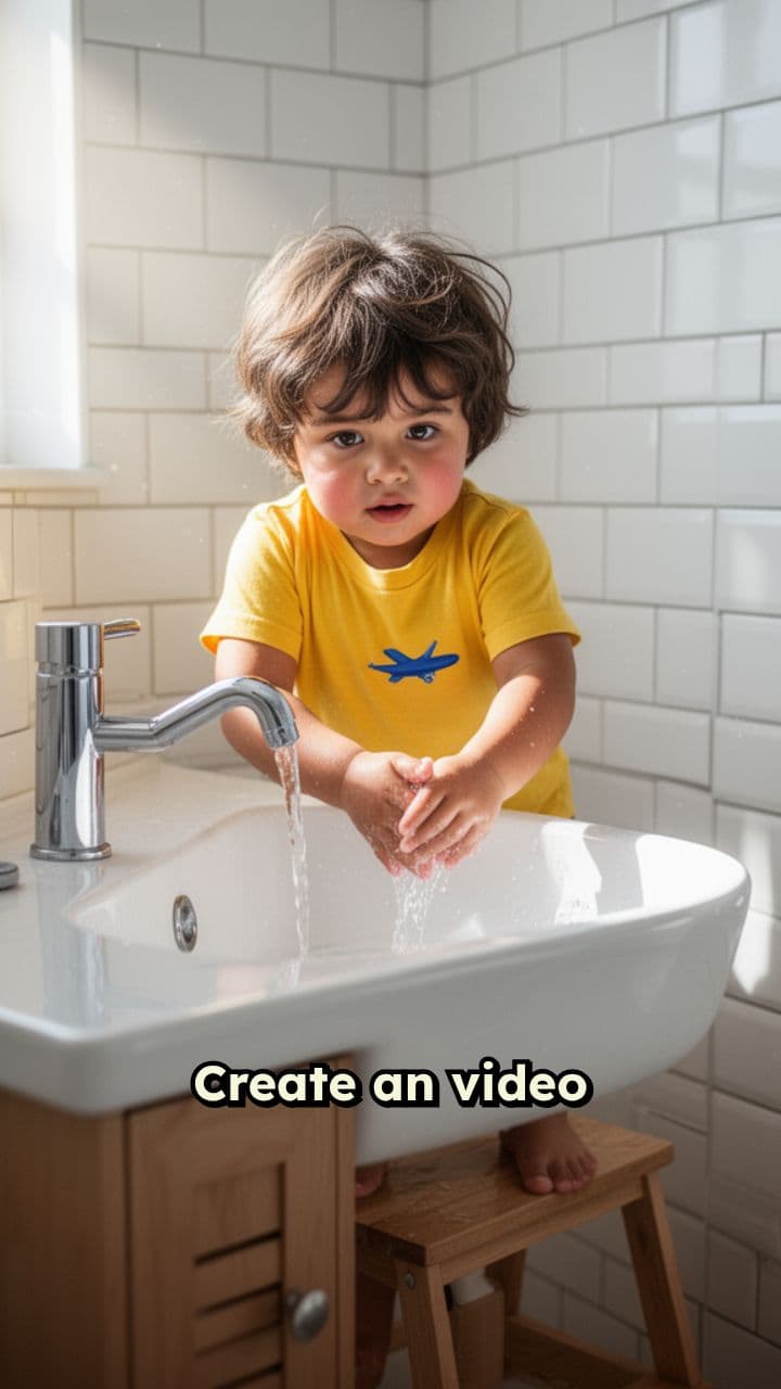 Soap Bubbles Handwashing Song