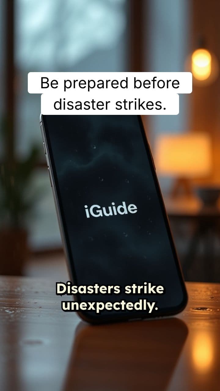 iGuide: Your Disaster Preparedness Companion
