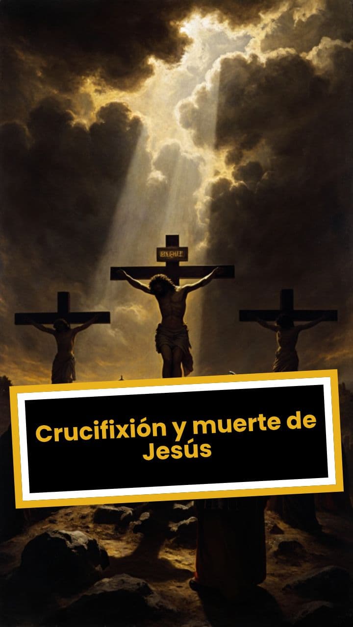 Crucifixión y muerte de Jesús