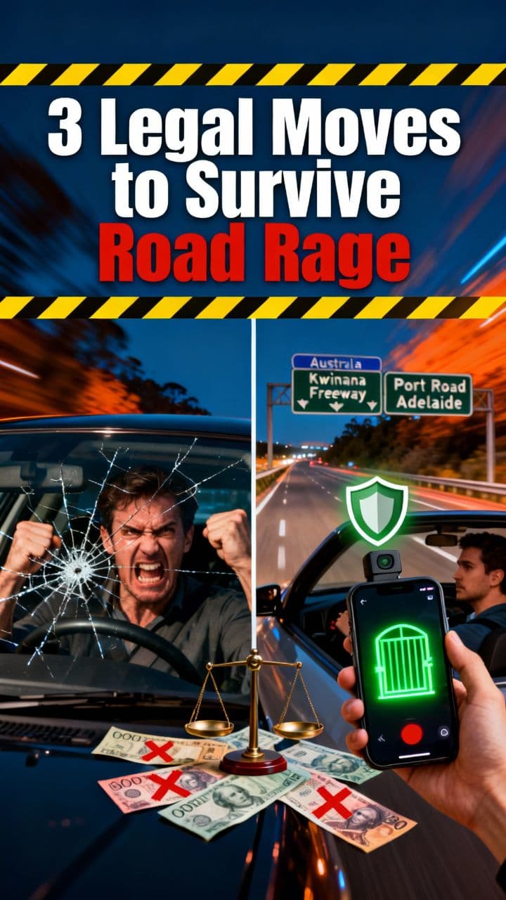 3 Legal Moves to Survive Road Rage