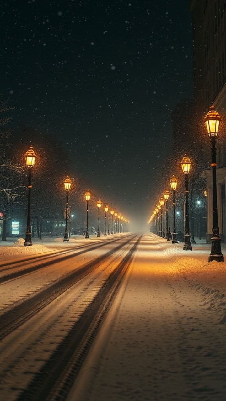 Зима в городе