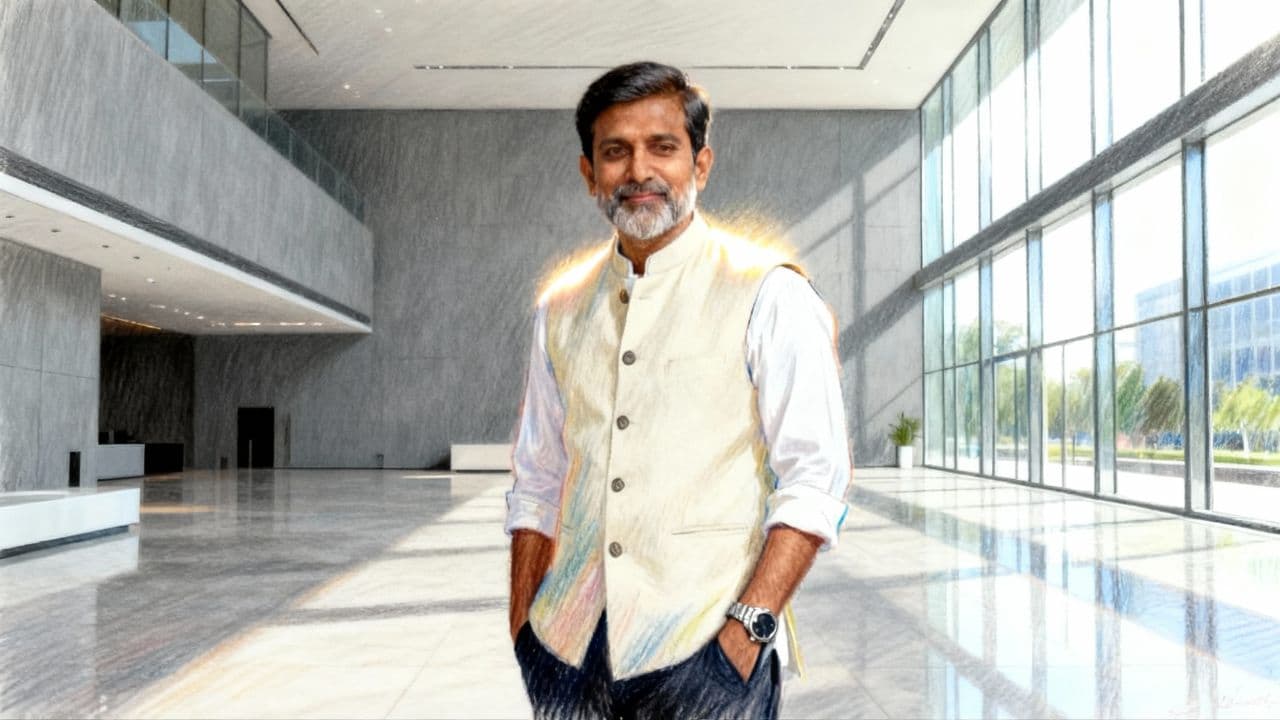 Professional Confidence in the Corporate Lobby