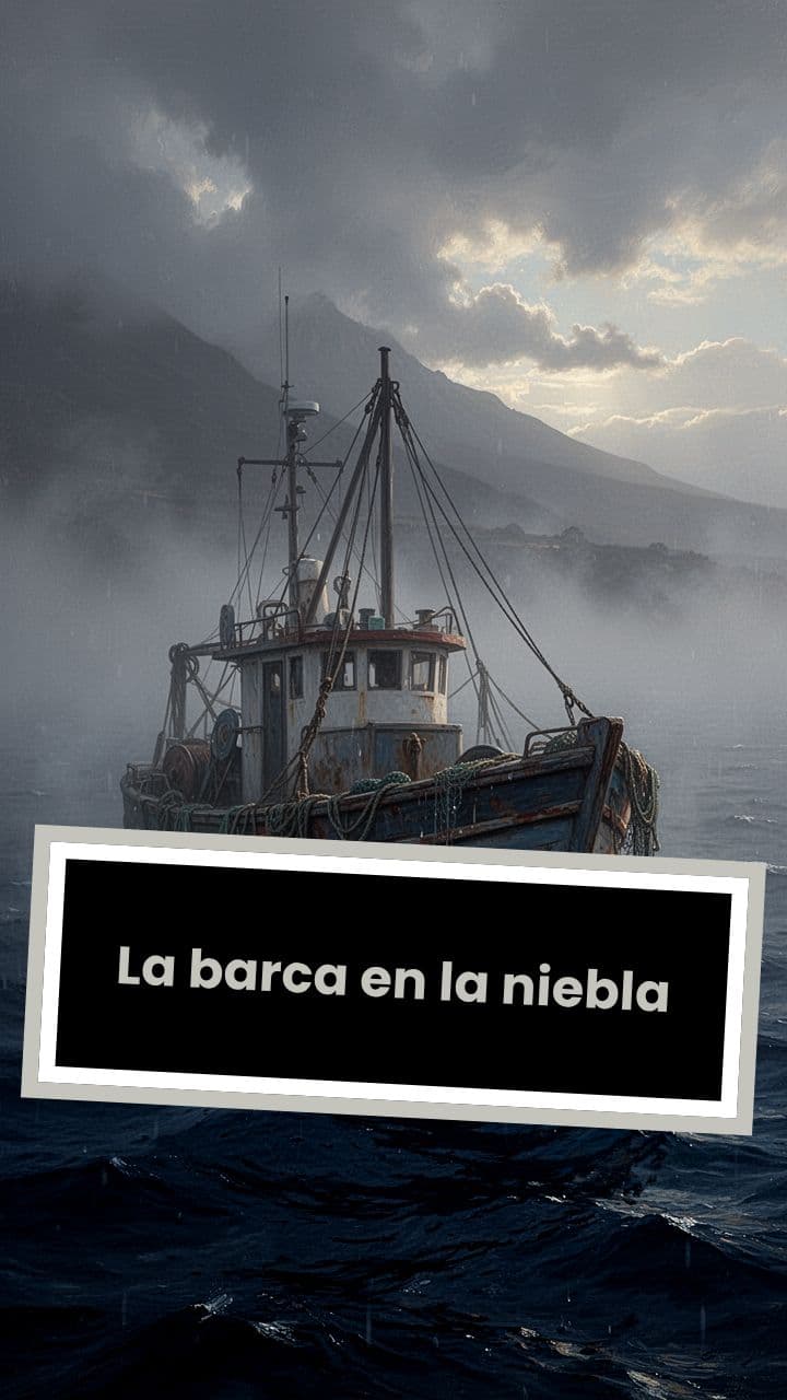 La barca en la niebla