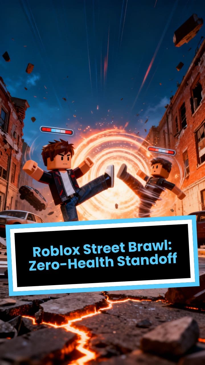Roblox Street Brawl: Zero-Health Standoff