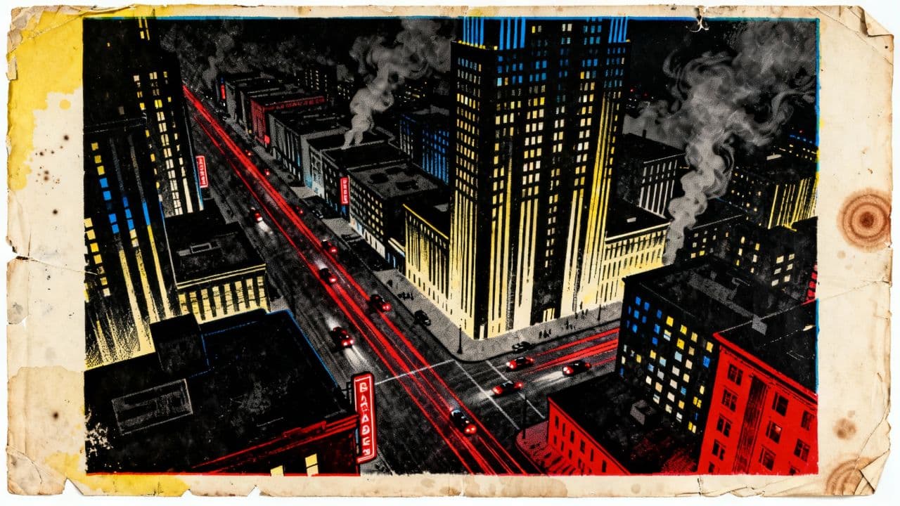 City Lights and Glamour