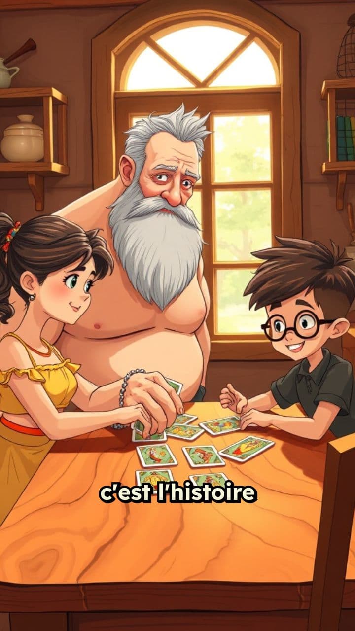 Le grand-père et ses petits-enfants