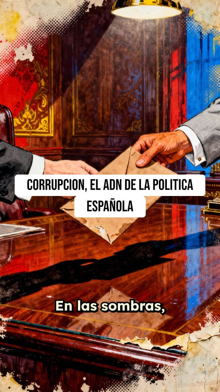 CORRUPCION, EL ADN DE LA POLITICA ESPAÑOLA