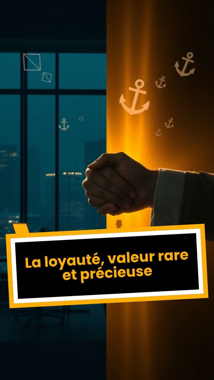 La loyauté, valeur rare et précieuse