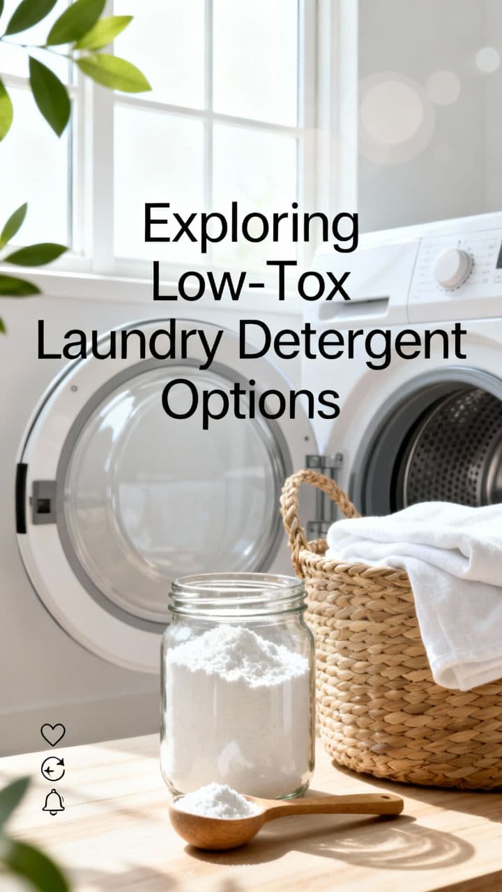 Exploring Low-Tox Laundry Detergent Options