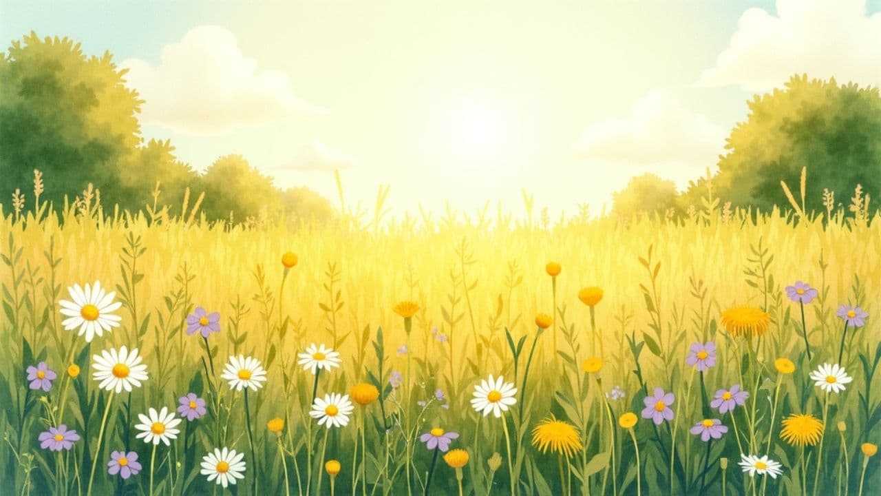 The Curious Bumblebee's Journey