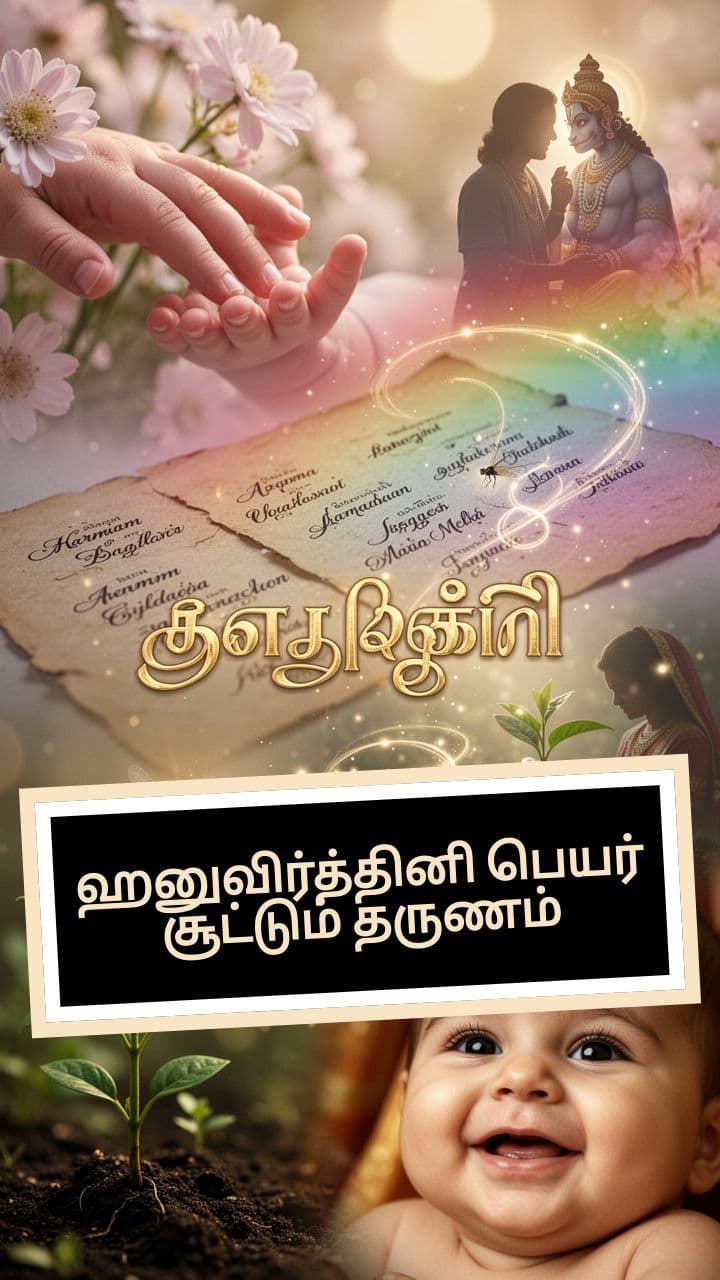 ஹனுவிர்த்தினி பெயர் சூட்டும் தருணம்