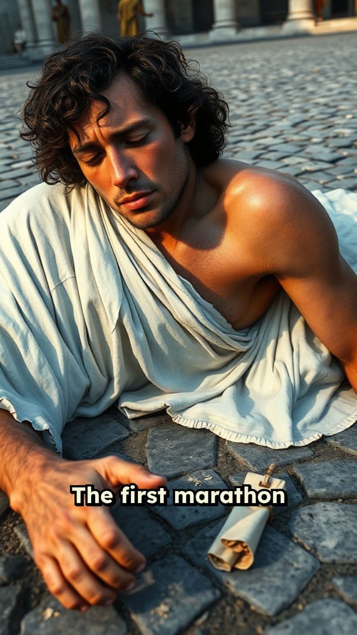 The Tragic Origin of the Marathon