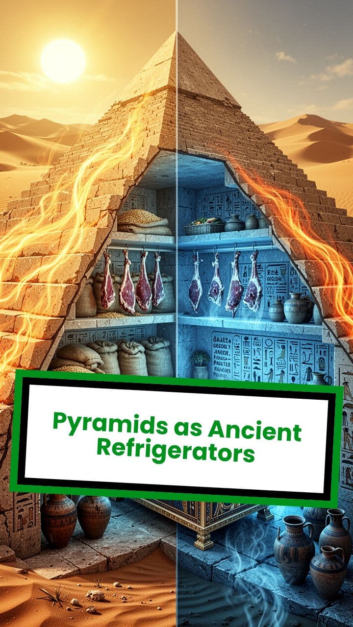 Pyramids as Ancient Refrigerators