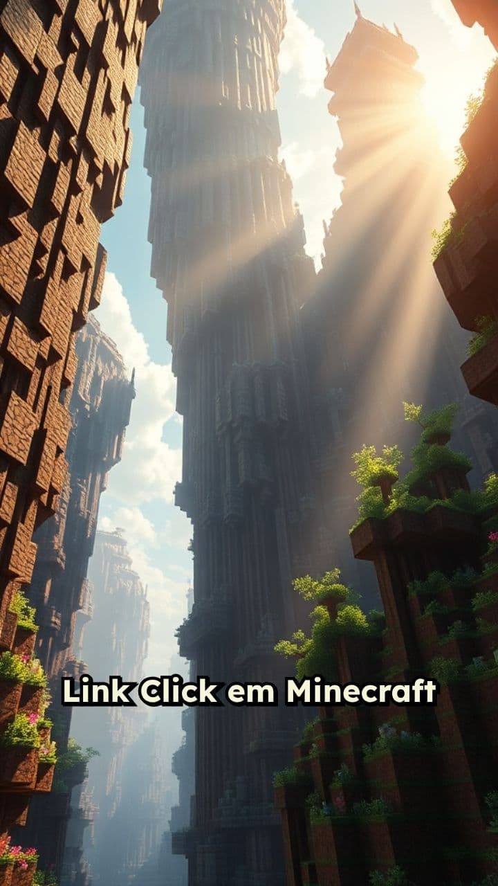 Minecraft Vertical: Anime em Nova Dimensão