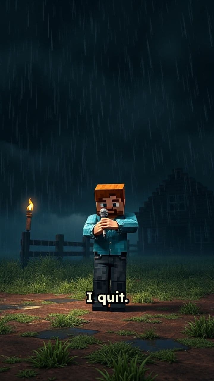 I Quit: A Minecraft Farewell