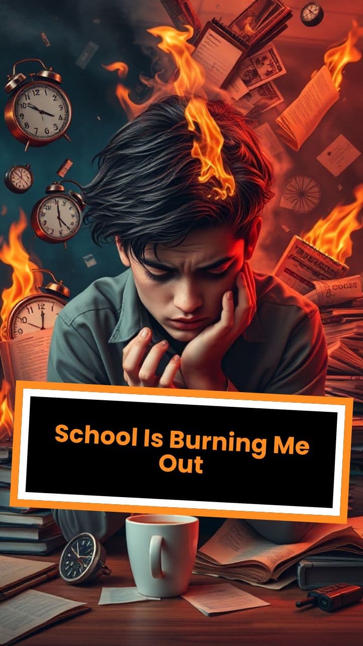 School Is Burning Me Out