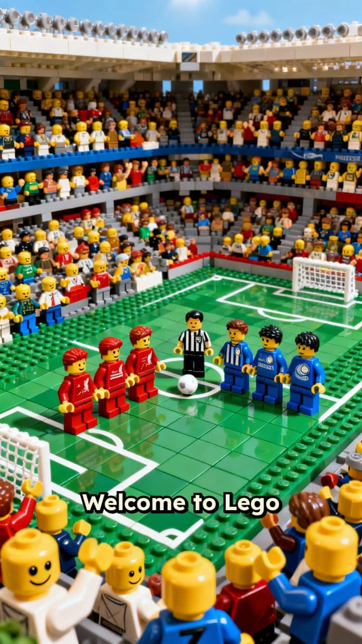 Lego Football Highlights: Liverpool vs. Inter Milan