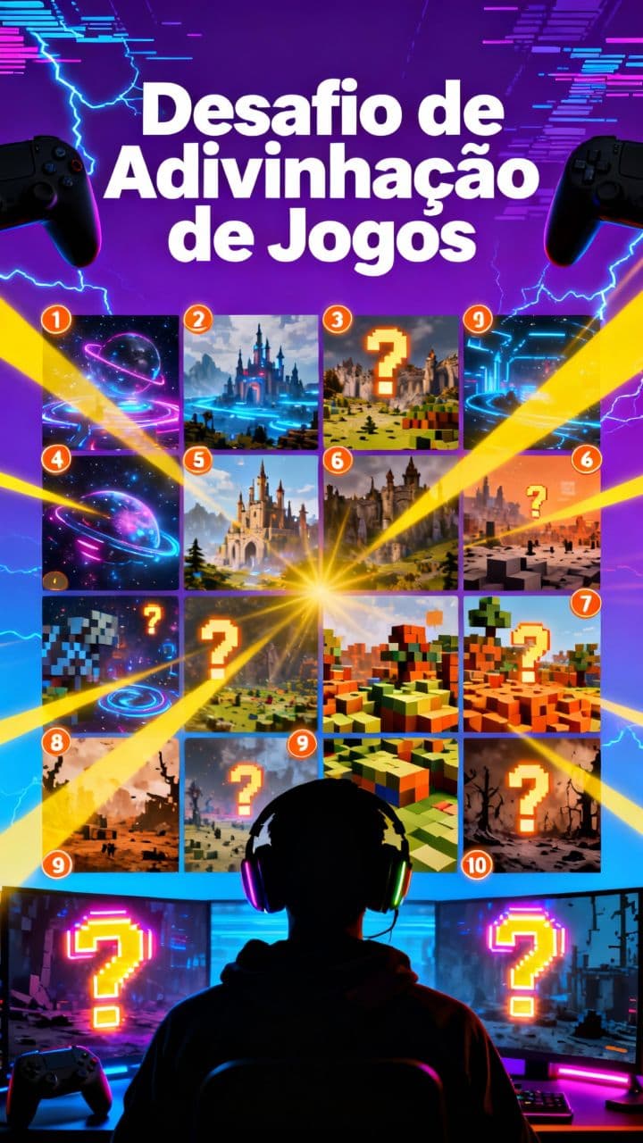 Desafio de Adivinhação de Jogos