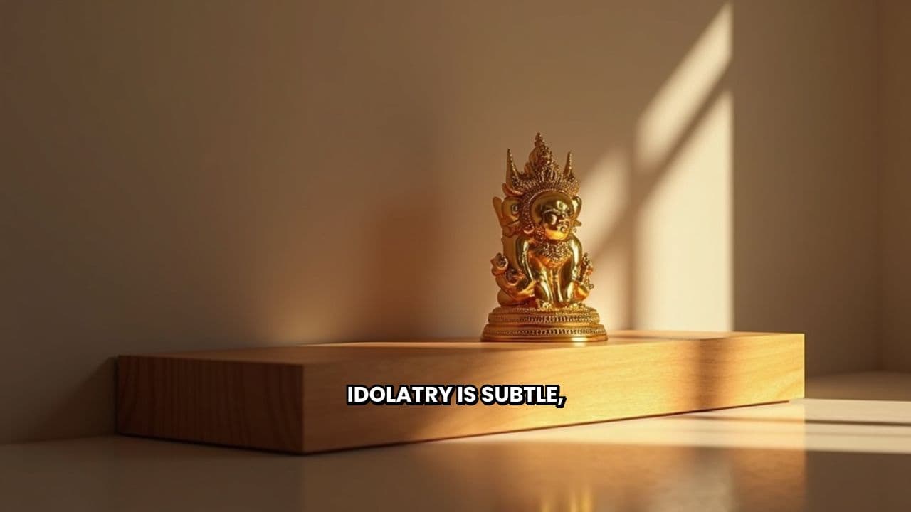 Dethrone Your Idols, Serve the Lord