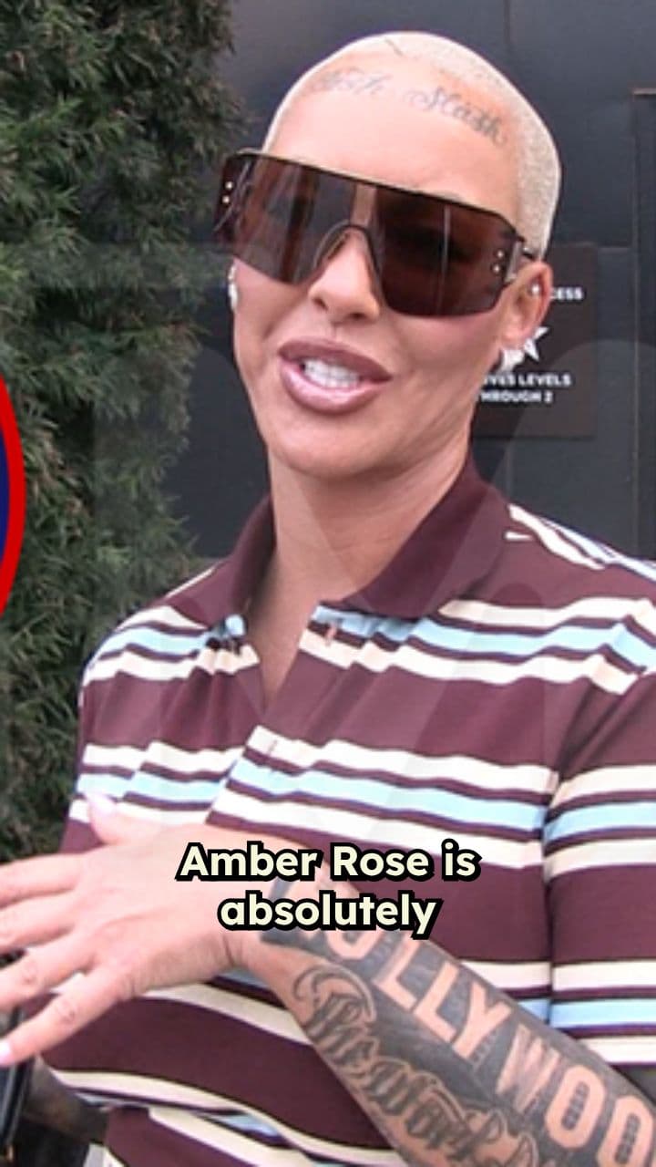 Amber Rose Defends Nicki’s Trump Support