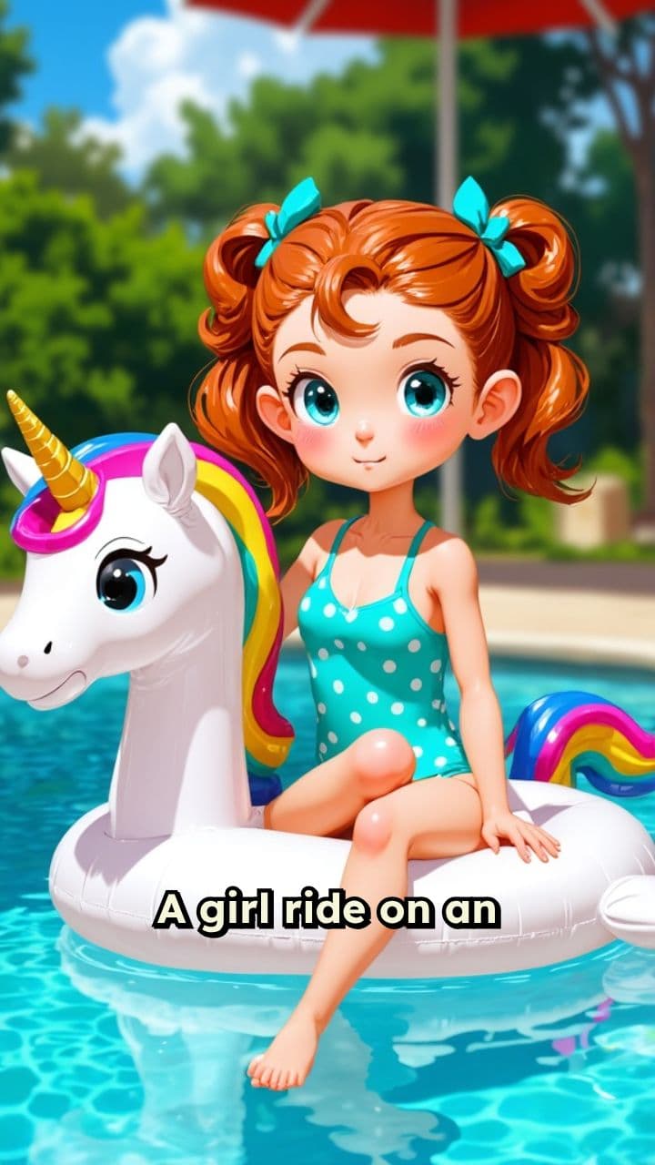 Inflatable Pool Toy Mishap