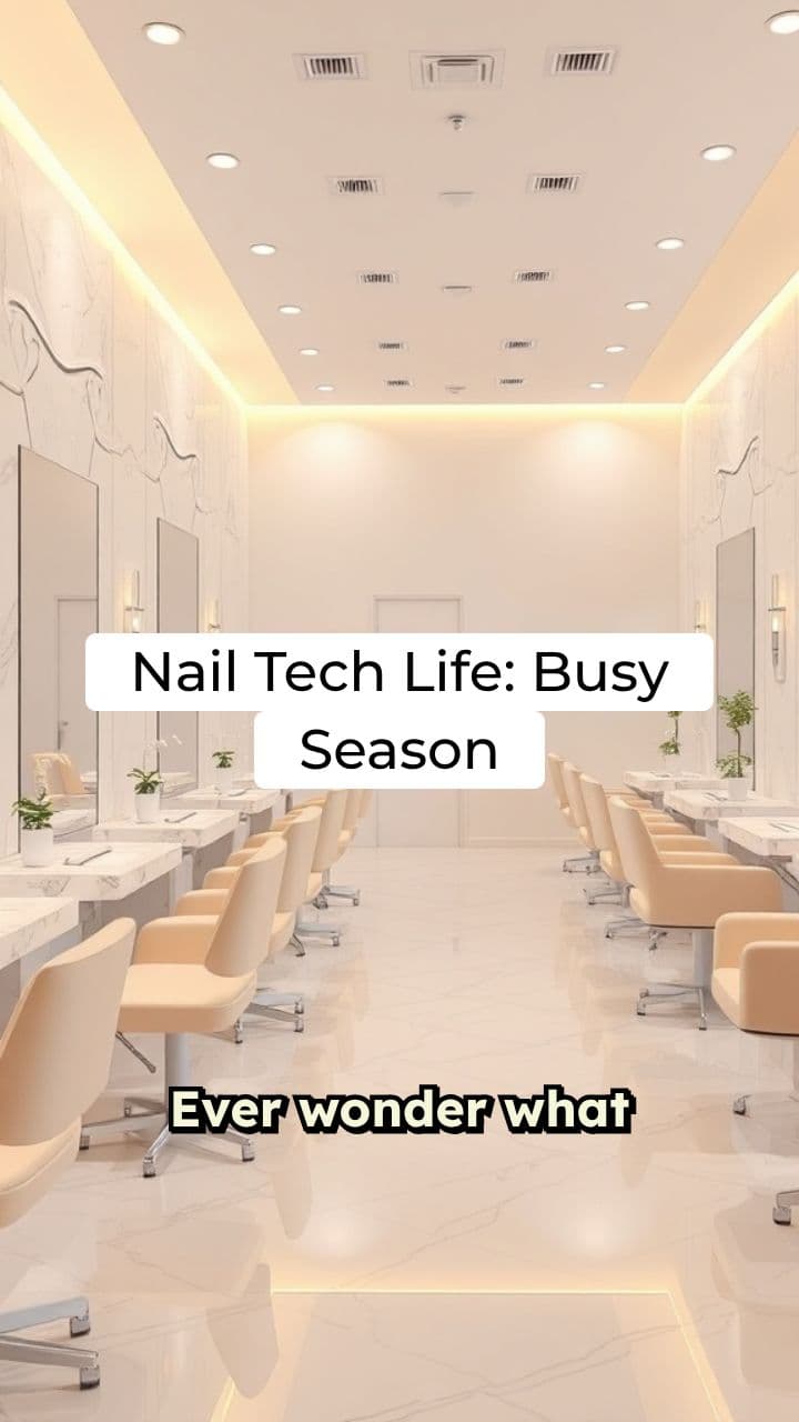 Nail Tech Life: Busy Season