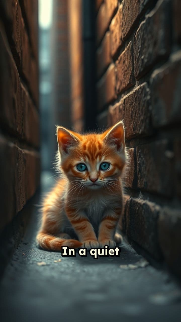The Lonely Alley Kitten