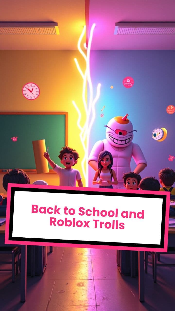 Back to School and Roblox Trolls