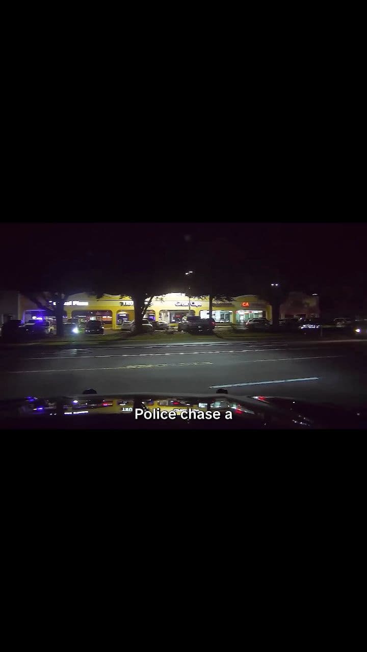 Driver Claims Blindness from 'Bad Food' During Police Chase