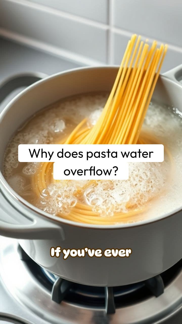 Why Does Boiling Pasta Water Bubble Over So Easily? | RapidSmartFacts