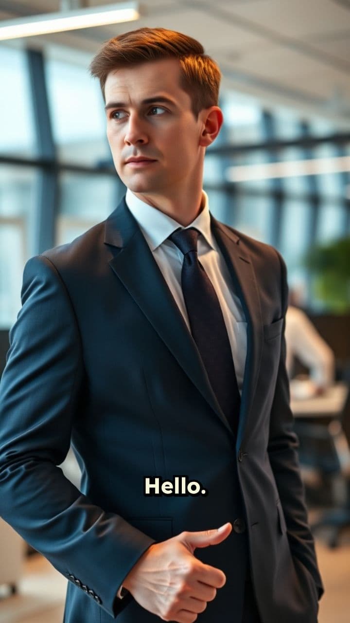 The Man Talking About Money