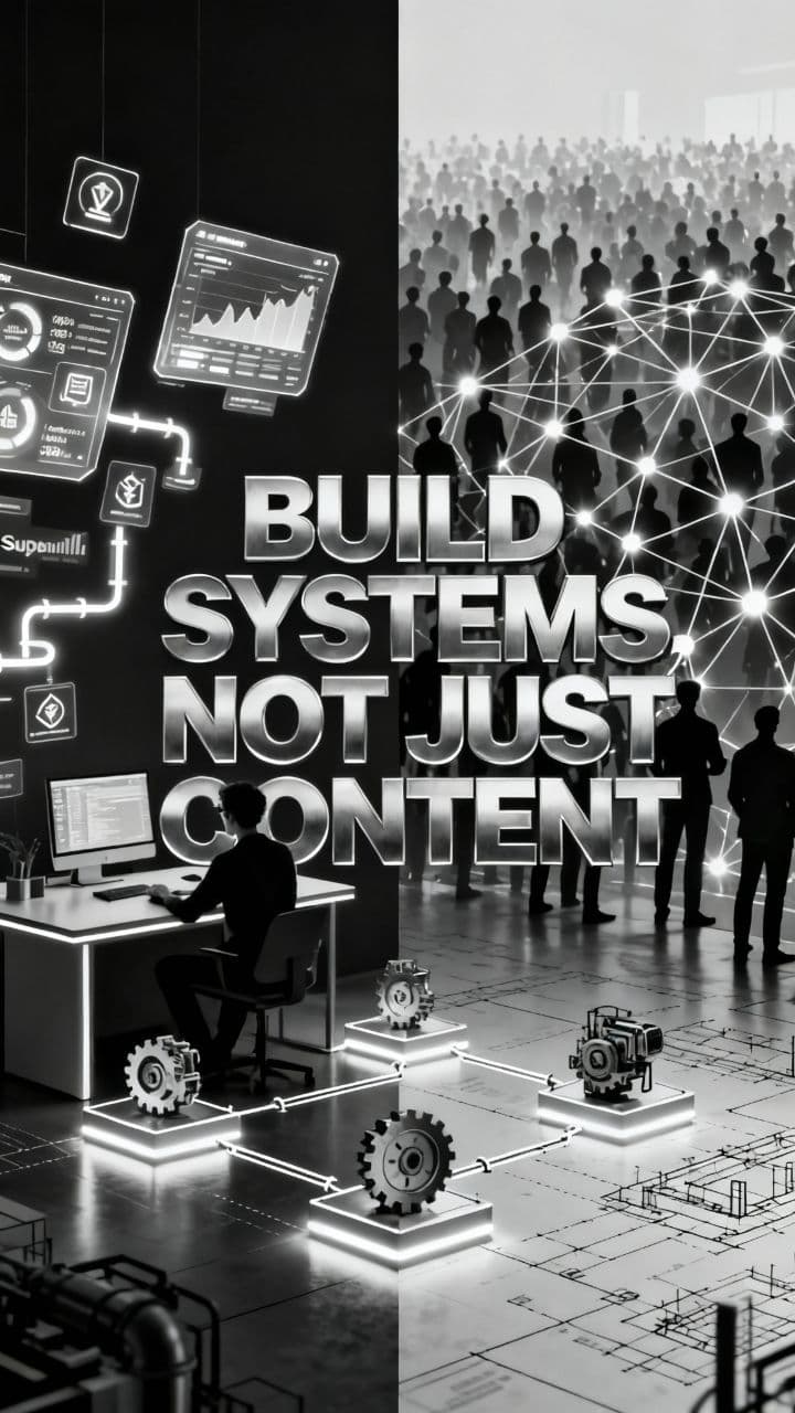 Build Systems, Not Just Content