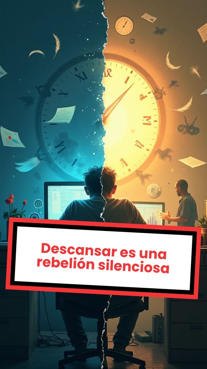 Descansar es una rebelión silenciosa