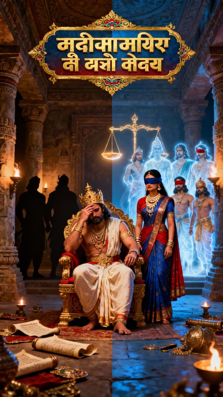 धृतराष्ट्र का कठिन निर्णय