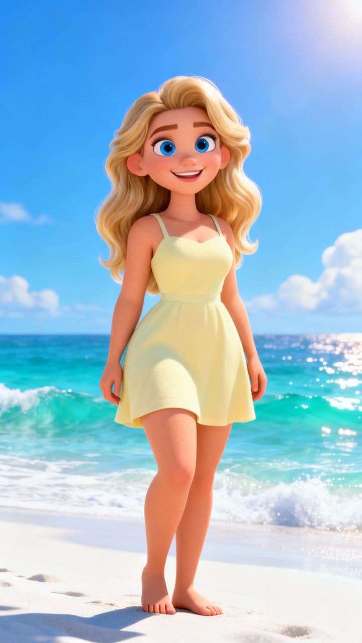 Pixar Sydney Sweeney Delivers Beachside News