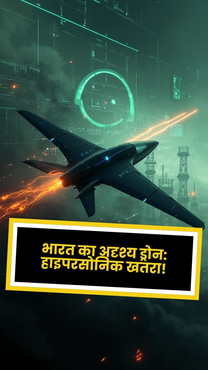 भारत का अदृश्य ड्रोन: हाइपरसोनिक खतरा!