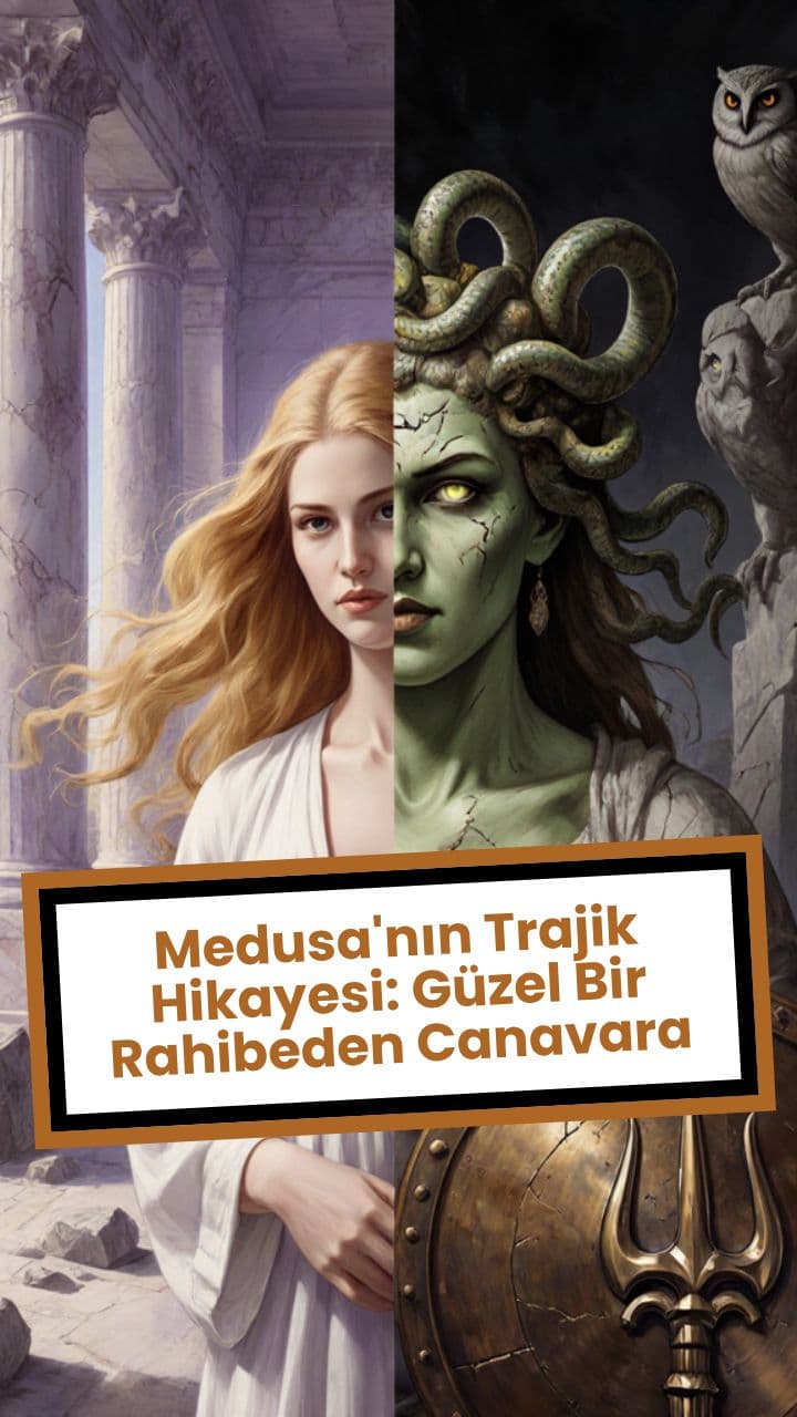 Medusa'nın Trajik Hikayesi: Güzel Bir Rahibeden Canavara