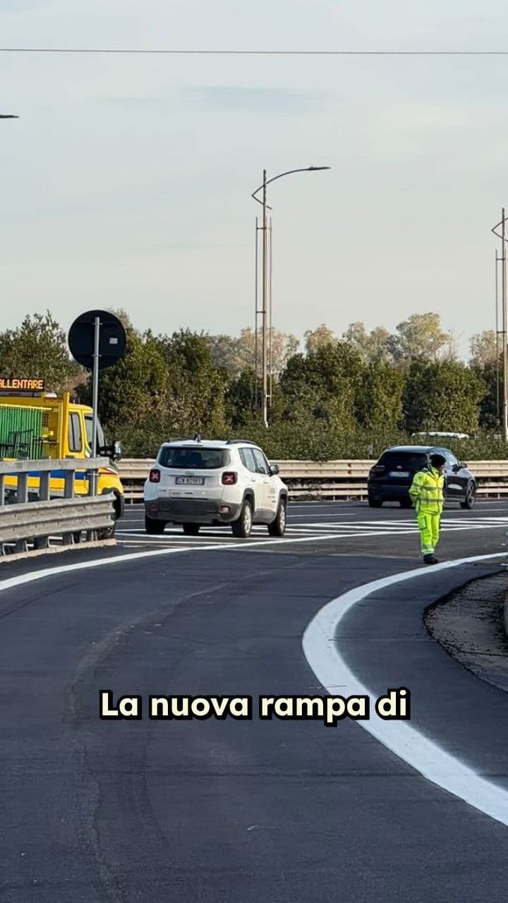 Inaugurazione fallimentare della rampa A91