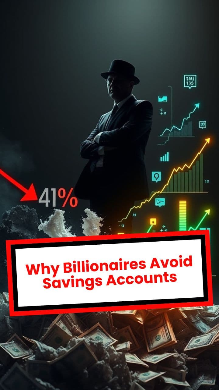 Why Billionaires Avoid Savings Accounts