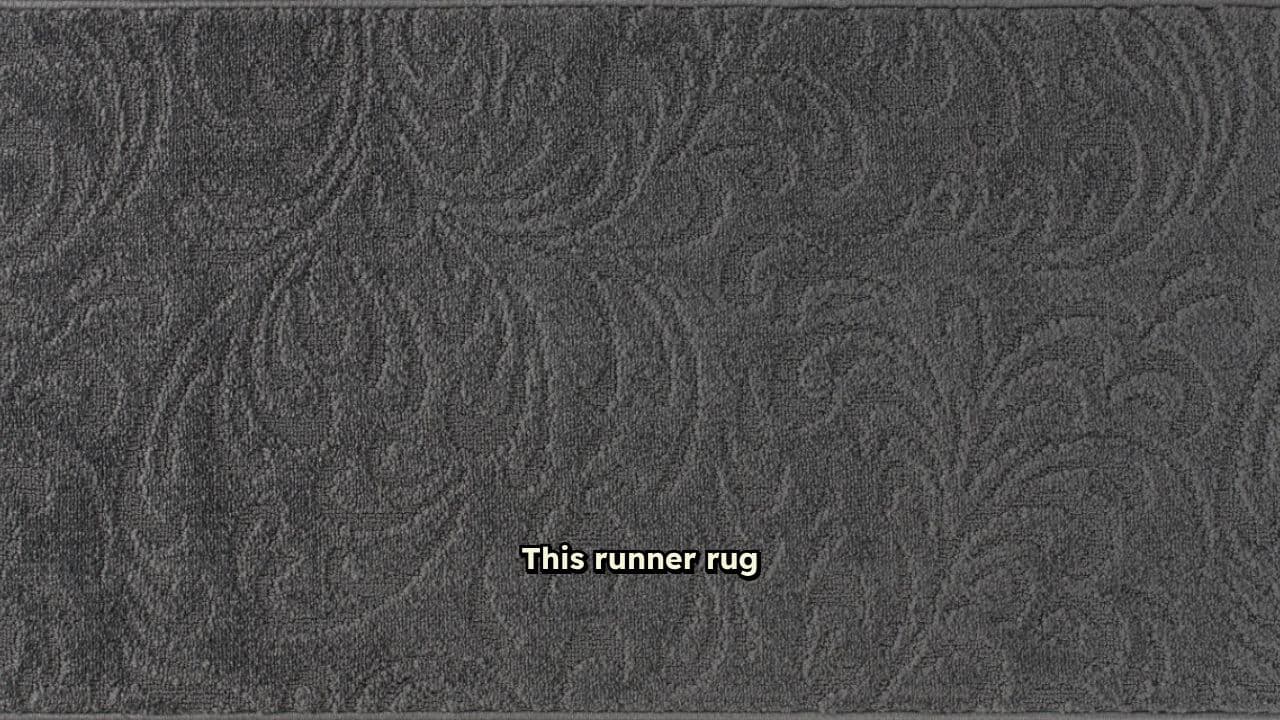 Practical Machine Washable Runner Rug